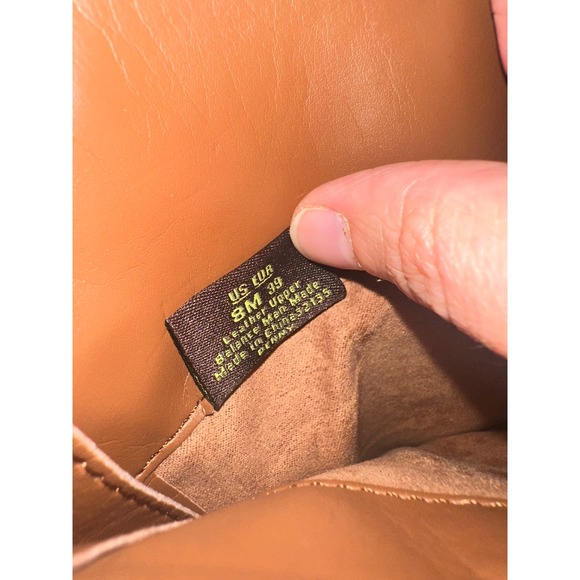 Sam Edelman Penny Whiskey Brown Leather Riding Boots Back Zip Womens 8M 39 - Picture 4 of 9